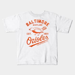 Baltimore Orioles Vintage Kids T-Shirt